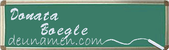 Donata Boegle Visitenkarte